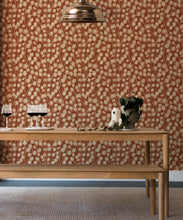 Load image into Gallery viewer, Lunaria Wallpaper • Floral Wallpaper • Adobe • Insitu
