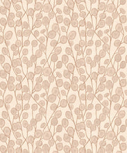 Load image into Gallery viewer, Lunaria Wallpaper • Floral Wallpaper • Nude • Swatch