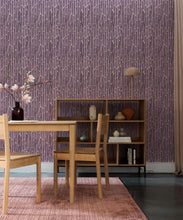 Load image into Gallery viewer, Pussy Willow Wallpaper • Floral Wallpaper • Lilac • Insitu