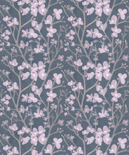 Load image into Gallery viewer, Quince Wallpaper • Floral Wallpaper • Gray • Swatch