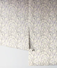 Load image into Gallery viewer, Quince Wallpaper • Floral Wallpaper • Nude • Rolls