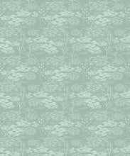 Load image into Gallery viewer, Shoal Wallpaper • Floral Wallpaper • Mint • Swatch