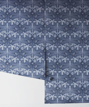 Load image into Gallery viewer, Starseed Wallpaper • Floral Wallpaper • Grey • Rolls