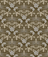 Load image into Gallery viewer, Starseed Wallpaper • Floral Wallpaper • Mocha • Swatch
