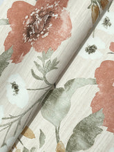 Load image into Gallery viewer, Evelyn Wallpaper - Apricot wallpaper pattern