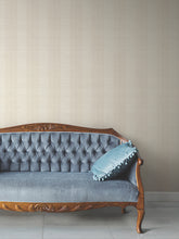 Load image into Gallery viewer, Colbert Stripe Wallpaper - Ivory room setting