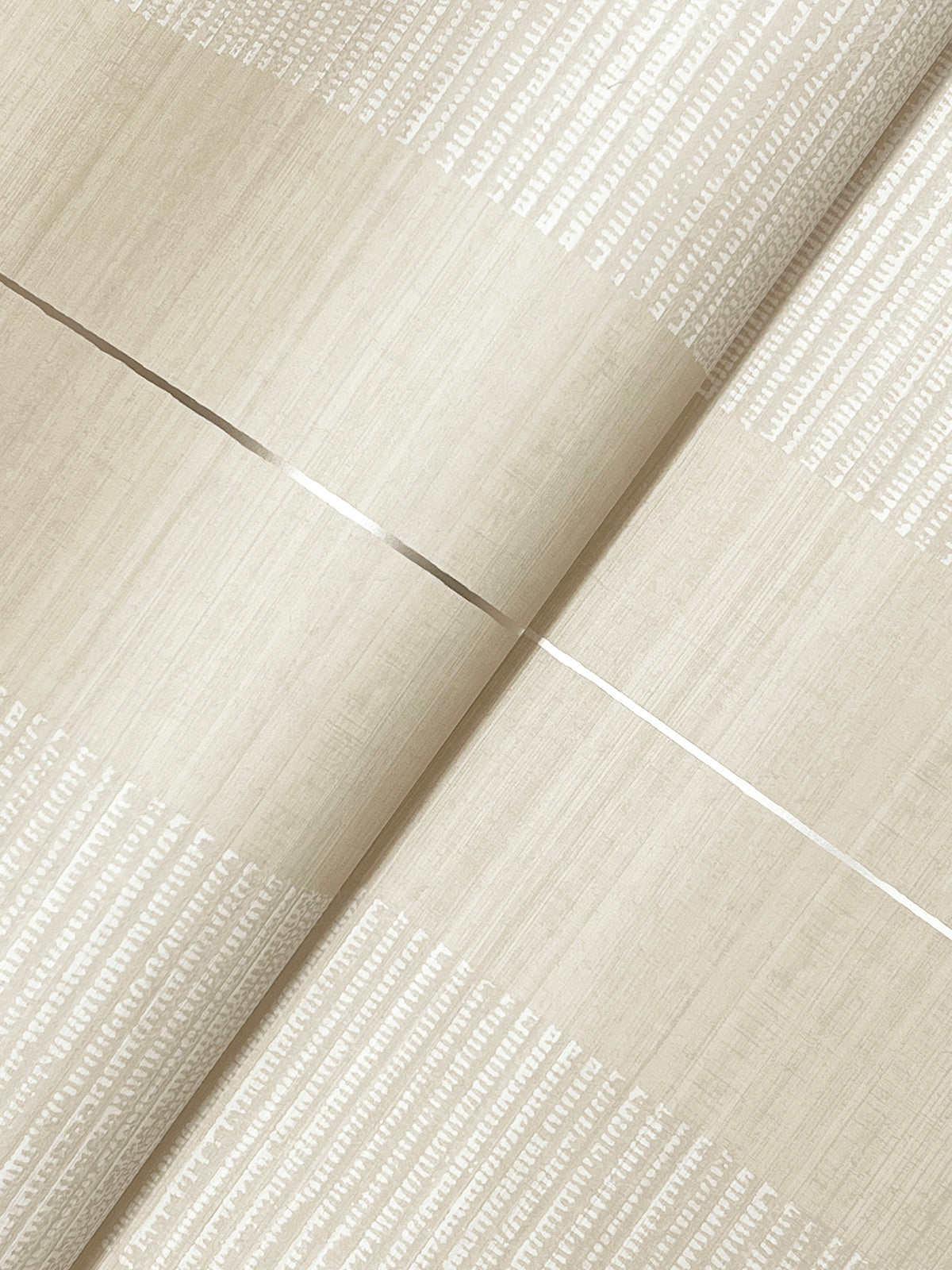 Colbert Stripe Wallpaper - Taupe wallpaper pattern