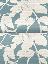 Load image into Gallery viewer, Solange Wallpaper - Teal wallpaper pattern