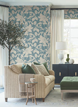 Load image into Gallery viewer, Solange Wallpaper - Teal room setting
