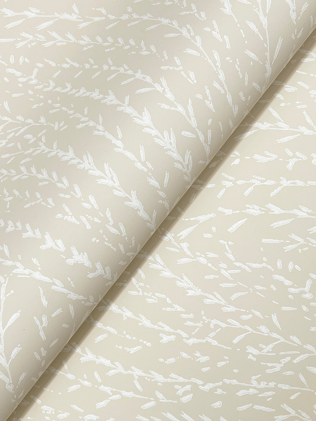 Willow Song Wallpaper - Wheat wallpaper pattern