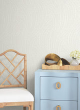 Load image into Gallery viewer, Willow Song Wallpaper - Dove room setting