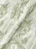 Moreno Wallpaper - Green wallpaper pattern