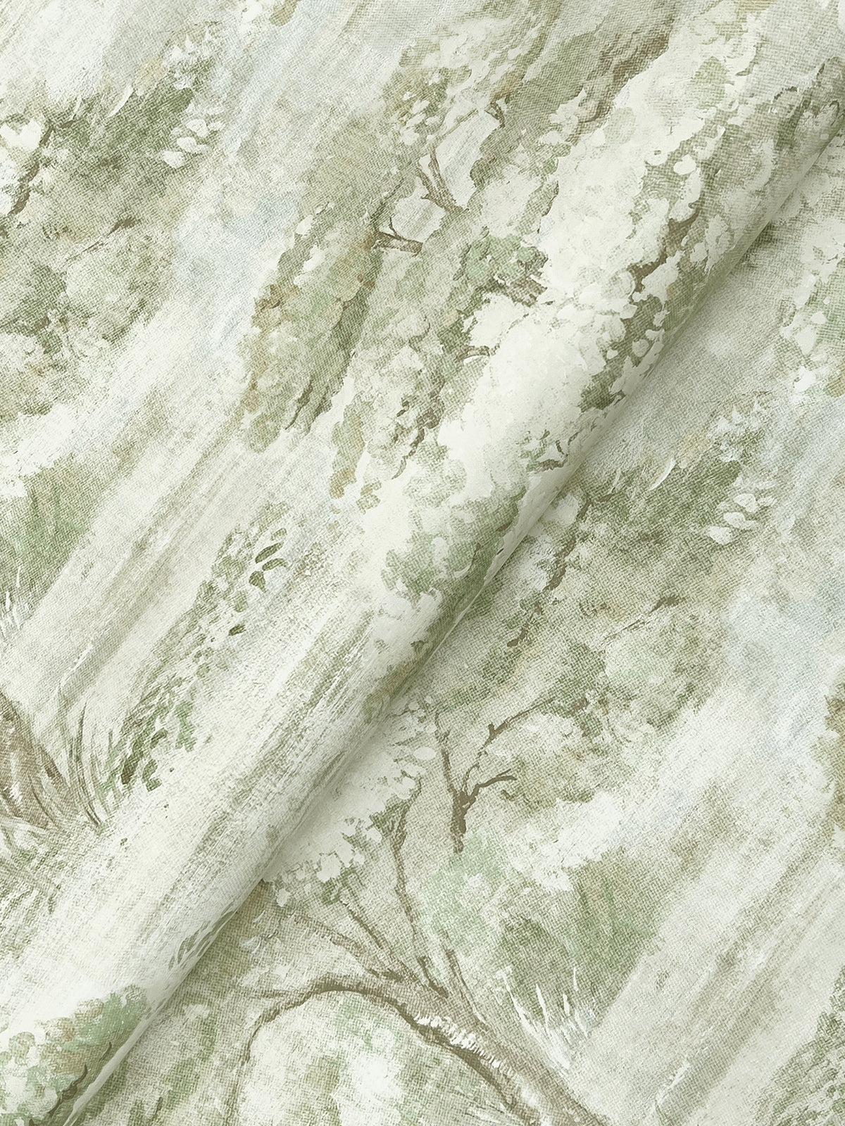 Moreno Wallpaper - Green wallpaper pattern
