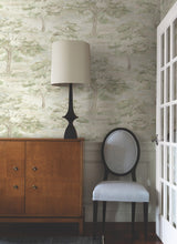 Load image into Gallery viewer, Moreno Wallpaper - Green room setting