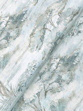 Load image into Gallery viewer, Moreno Wallpaper - Blue wallpaper pattern