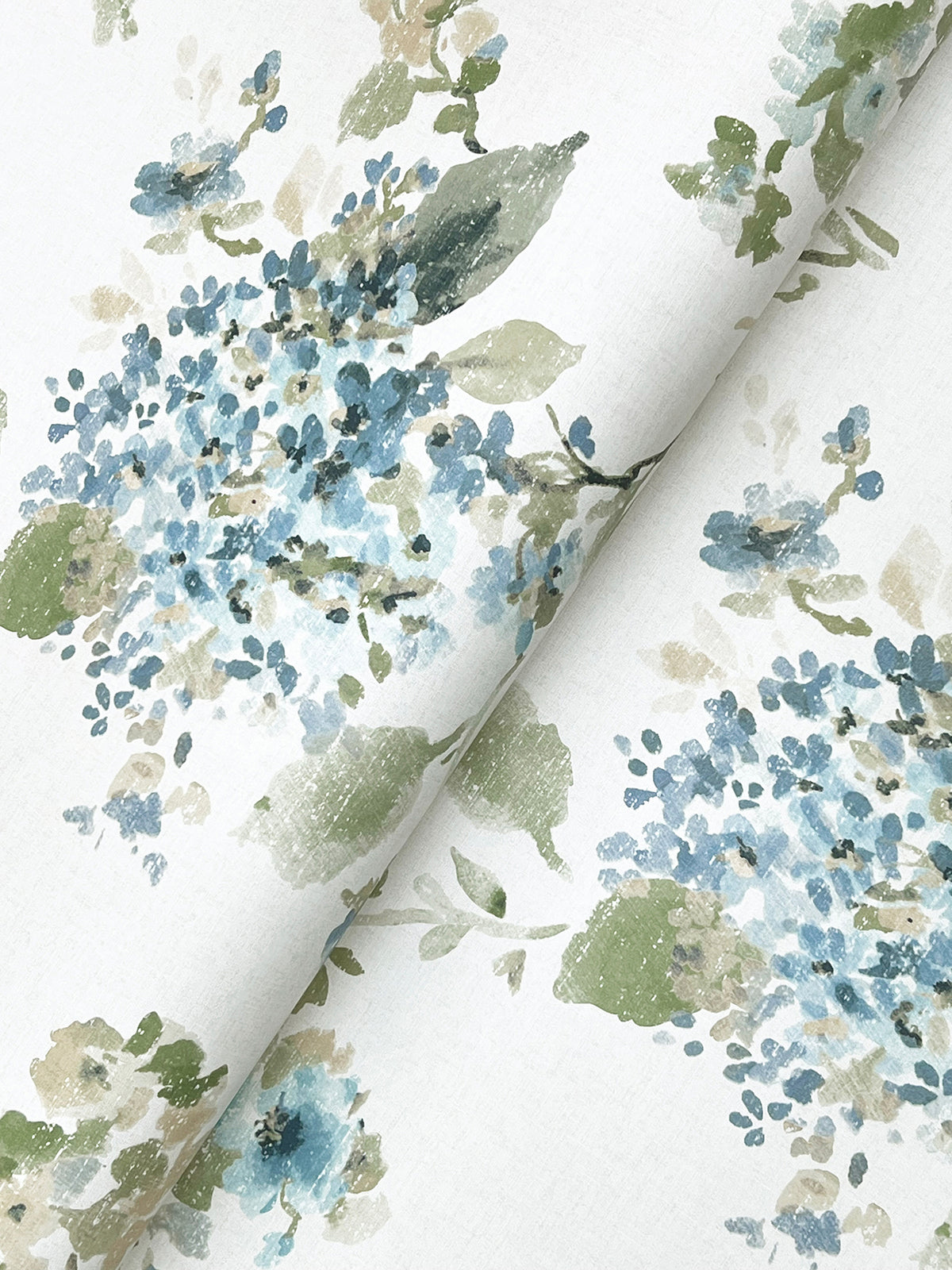 Veiled Garden Wallpaper - Sky Blue wallpaper pattern