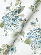 Load image into Gallery viewer, Veiled Garden Wallpaper - Sky Blue wallpaper pattern