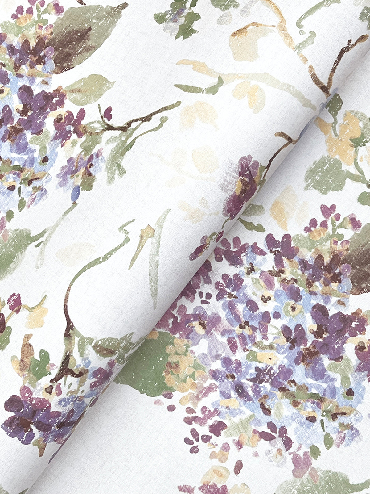 Veiled Garden Wallpaper - Plum wallpaper pattern