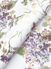 Load image into Gallery viewer, Veiled Garden Wallpaper - Plum wallpaper pattern