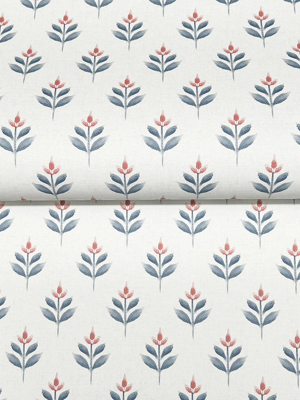 Serene Villa Wallpaper - Red wallpaper pattern