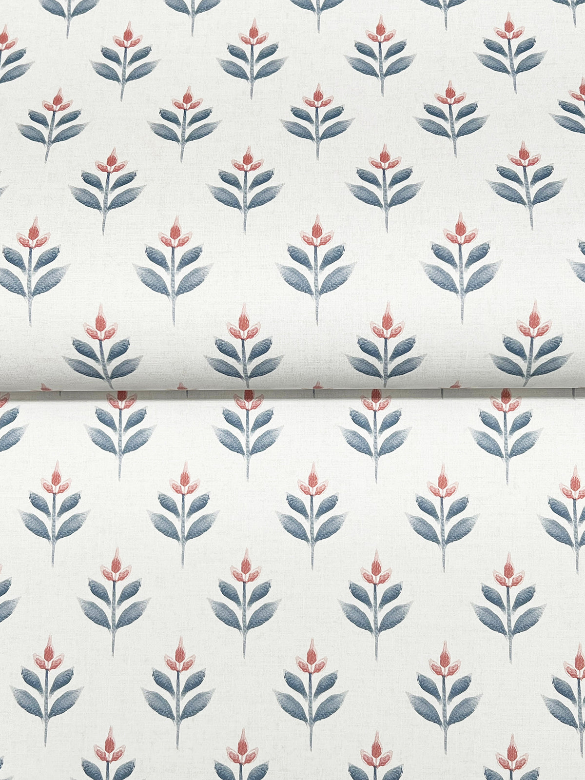 Serene Villa Wallpaper - Red wallpaper pattern