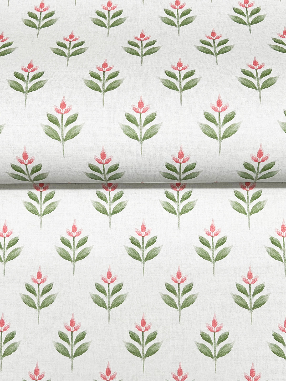 Serene Villa Wallpaper - Pink wallpaper pattern