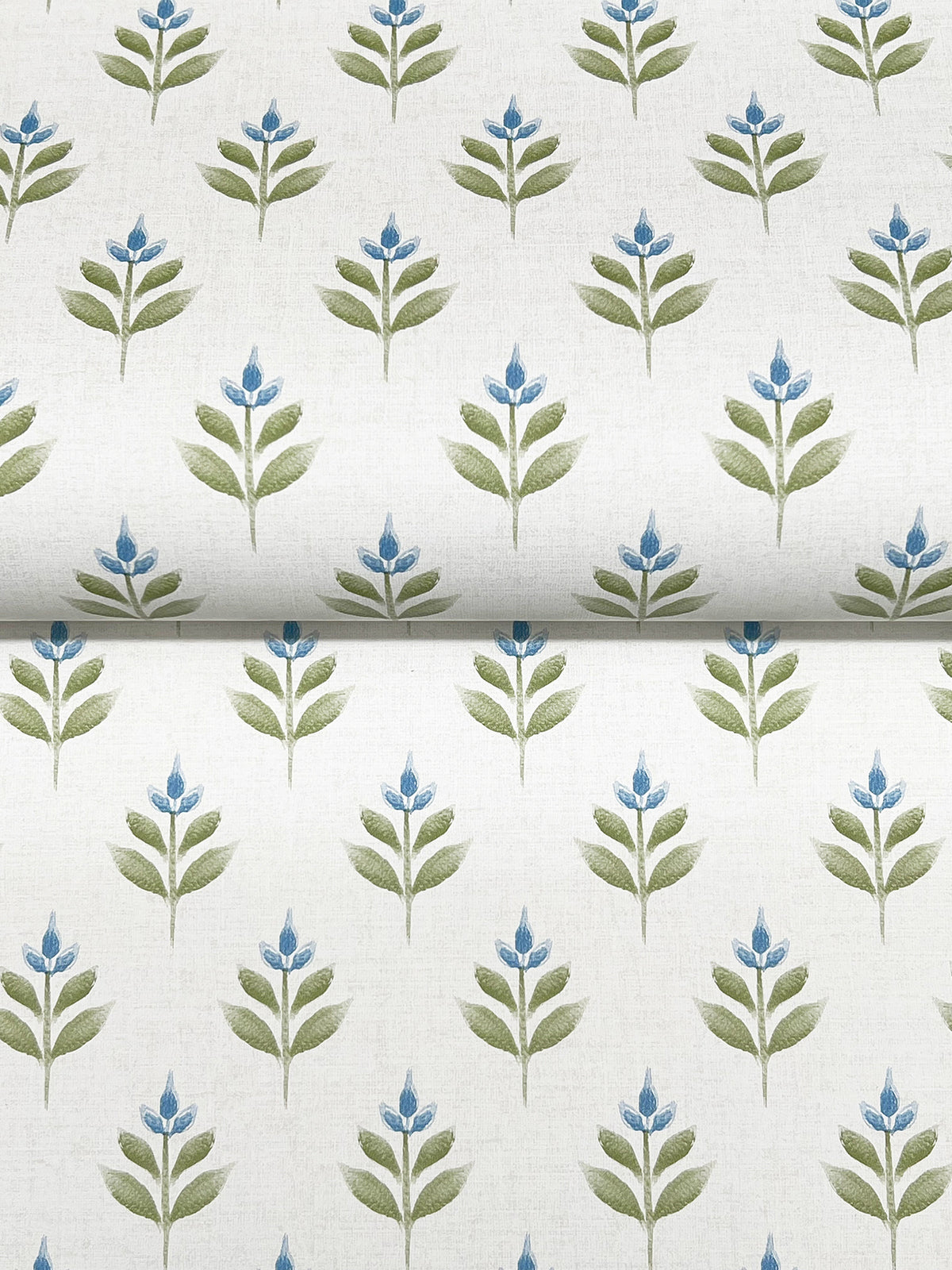 Serene Villa Wallpaper - Moss wallpaper pattern