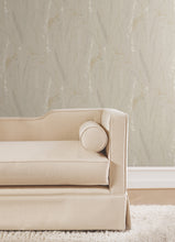 Load image into Gallery viewer, Meadow Splendor Wallpaper - Neutral room setting