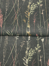 Load image into Gallery viewer, Meadow Splendor Wallpaper - Black wallpaper pattern