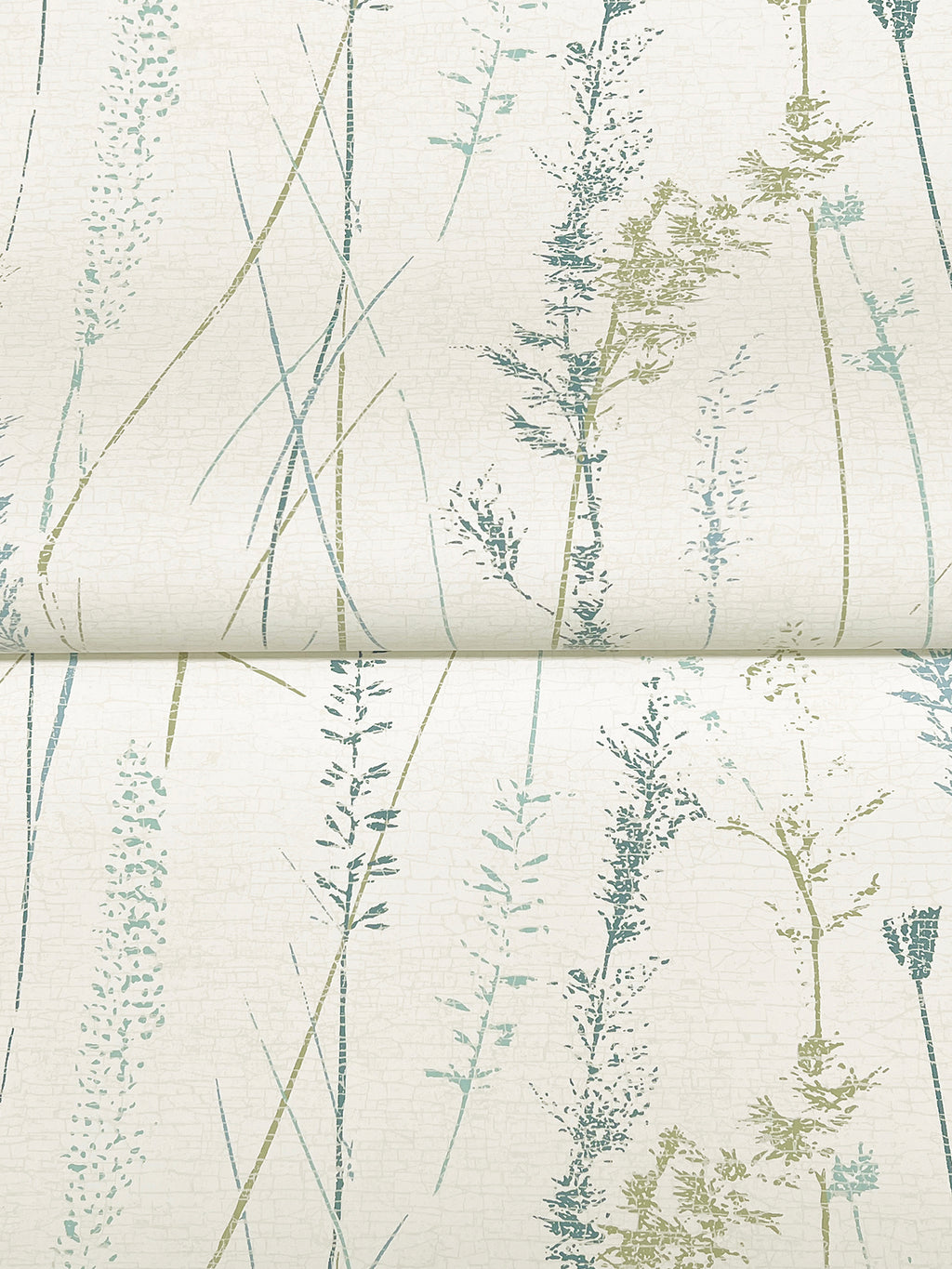 Meadow Splendor Wallpaper - Blue wallpaper pattern