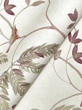 Load image into Gallery viewer, Cillian Wallpaper - Plum wallpaper pattern