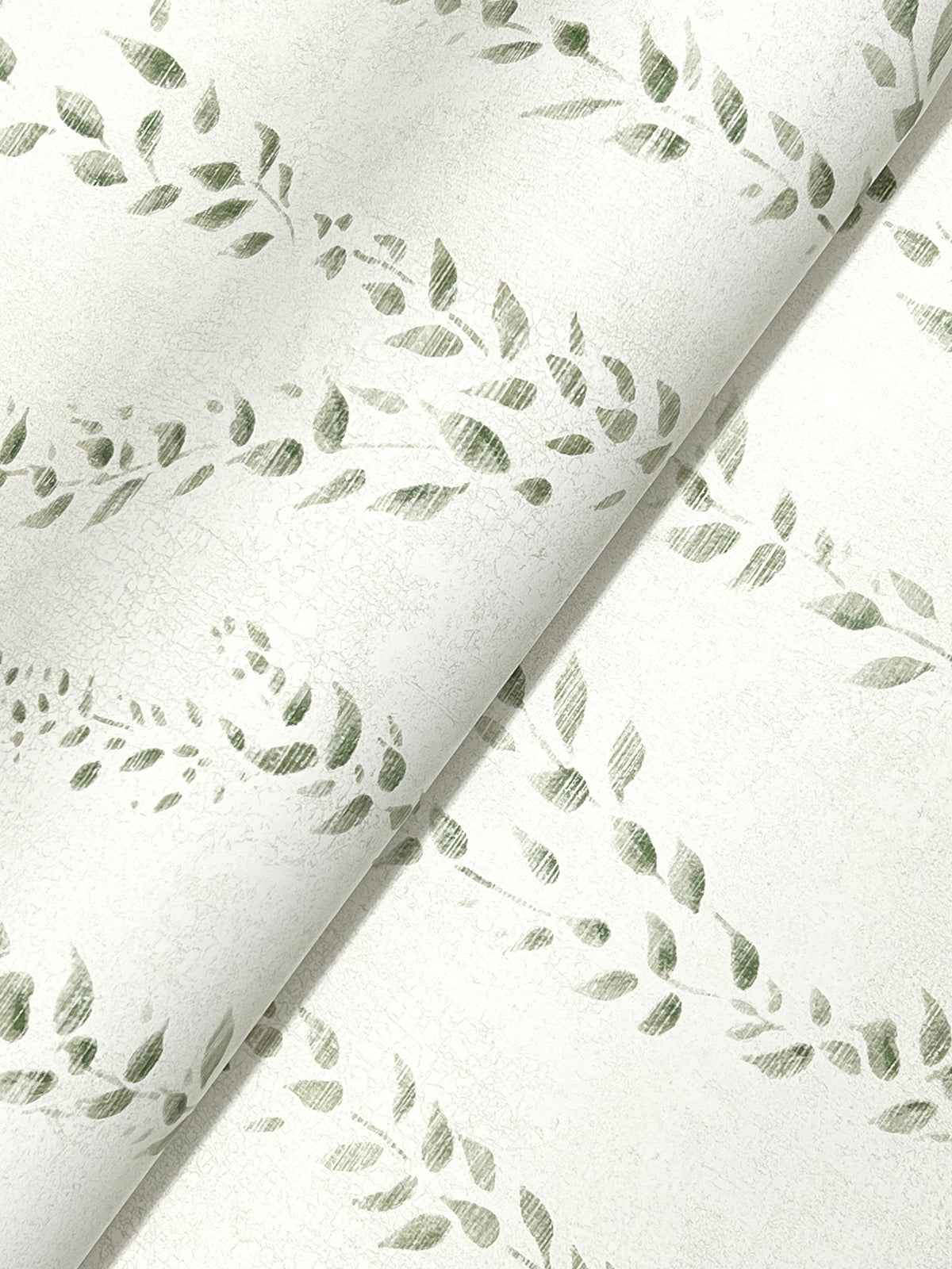 Alpenrose Wallpaper - Moss wallpaper pattern