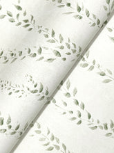 Load image into Gallery viewer, Alpenrose Wallpaper - Moss wallpaper pattern