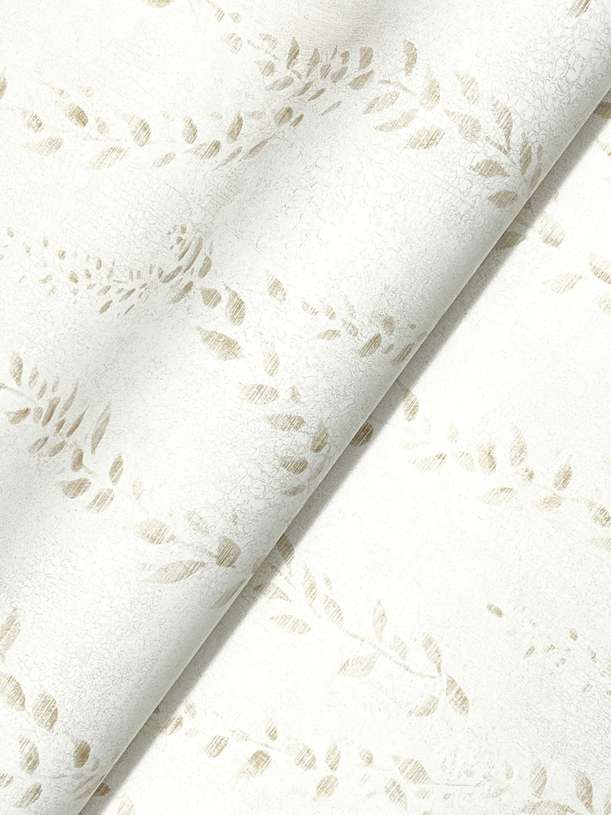 Alpenrose Wallpaper - Beige wallpaper pattern