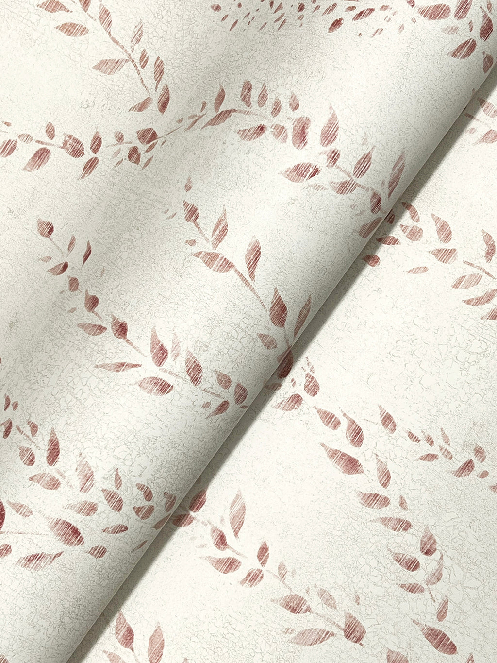 Alpenrose Wallpaper - Maroon wallpaper pattern