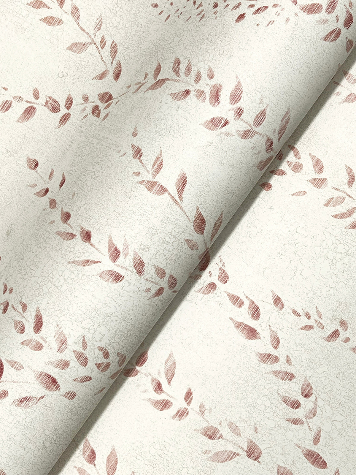 Alpenrose Wallpaper - Maroon wallpaper pattern