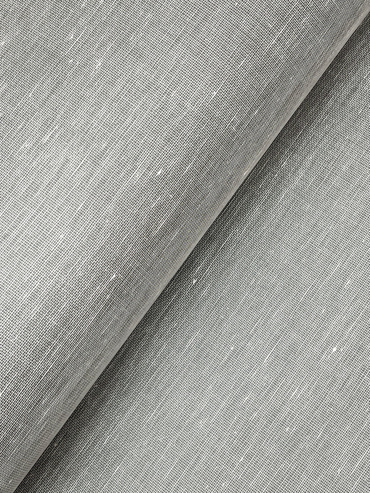 Hempfield Weave Wallpaper - Charcoal wallpaper pattern