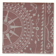 Load image into Gallery viewer, Leila Grasscloth Wallpaper by Peter Dunham - Rose