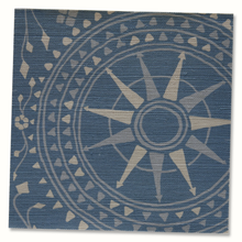 Load image into Gallery viewer, Leila Grasscloth Wallpaper by Peter Dunham - Blue