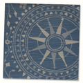 Leila Grasscloth Wallpaper by Peter Dunham - Blue