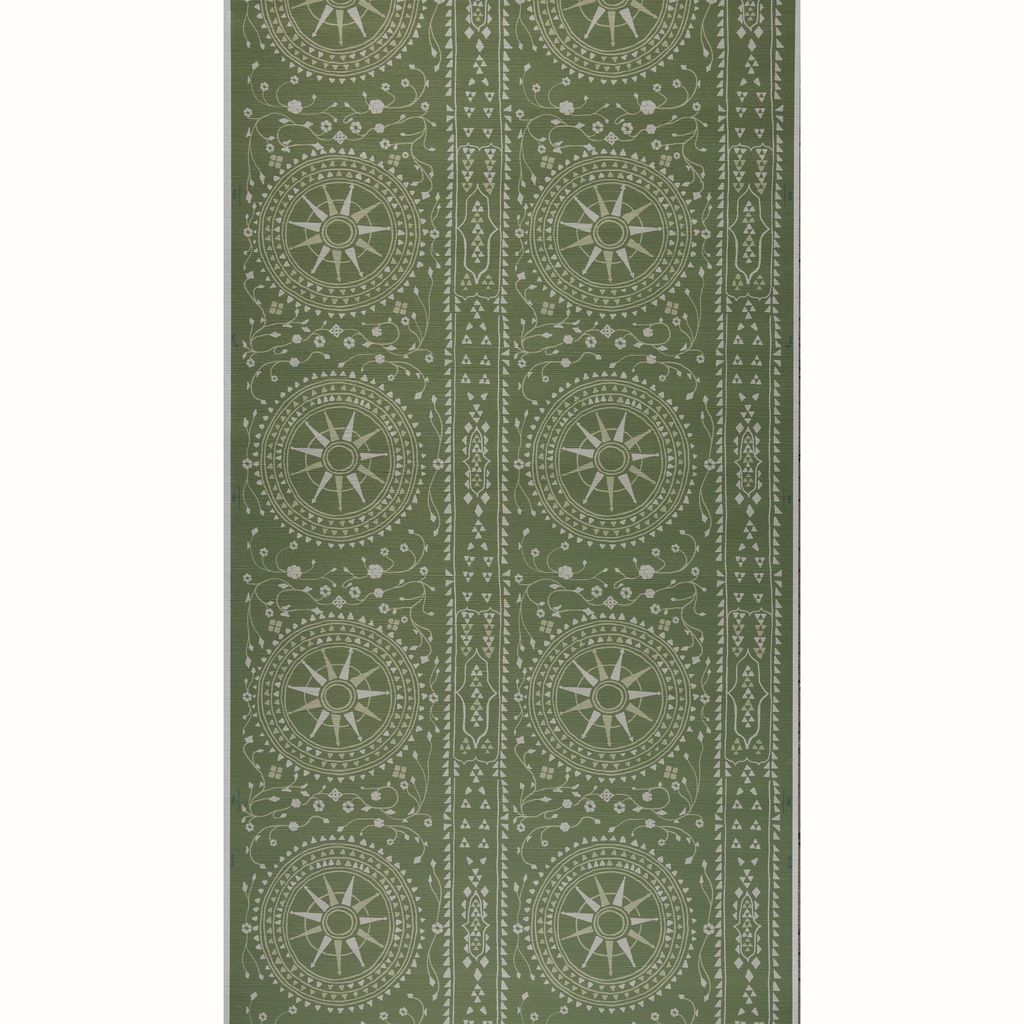Leila Grasscloth Wallpaper by Peter Dunham - Rose
