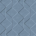 Origami Wallpaper - Blue pattern