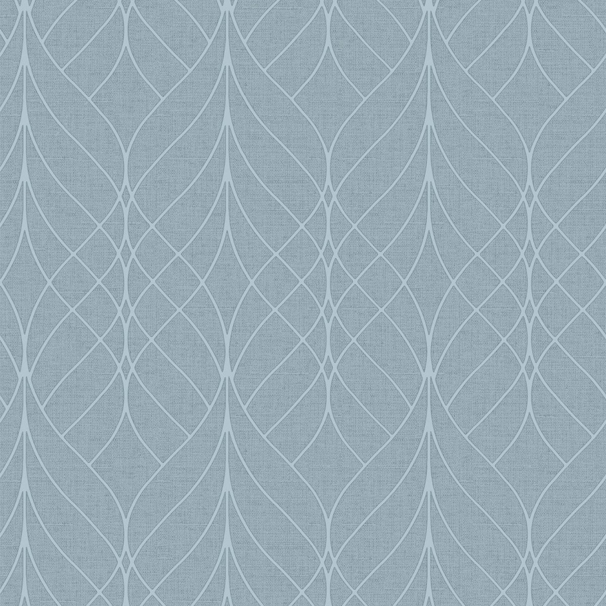 Linework Lattice Wallpaper - Aqua pattern