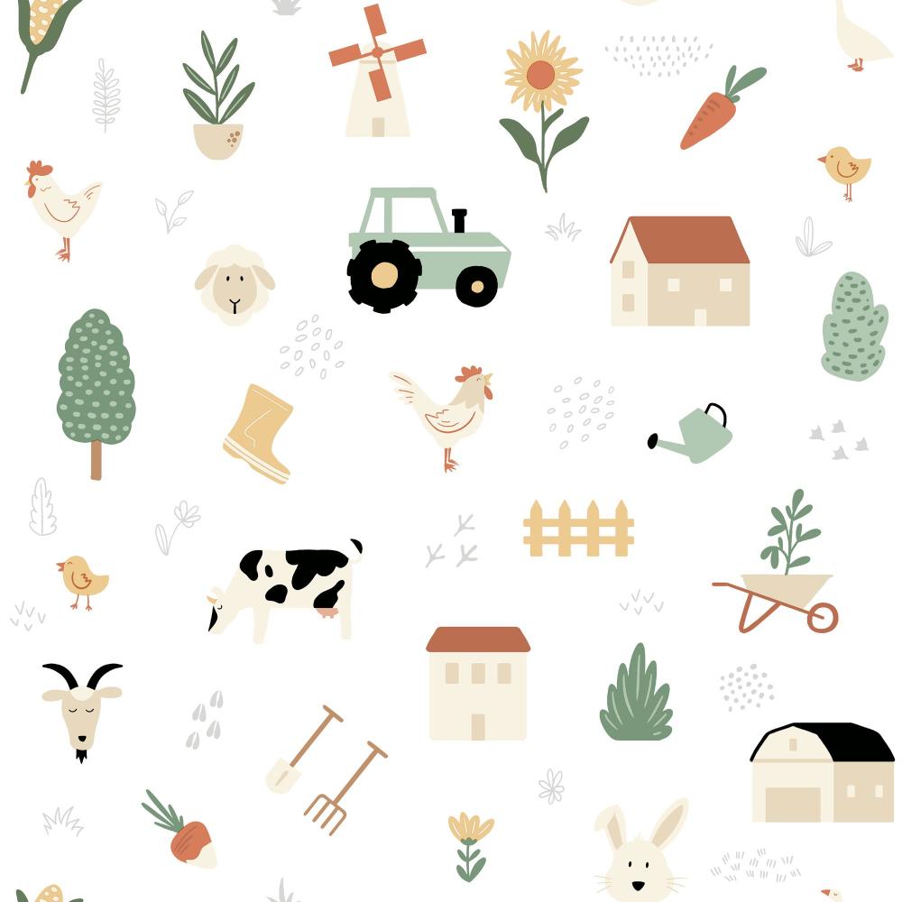 The Simple Life Wallpaper - Multi pattern