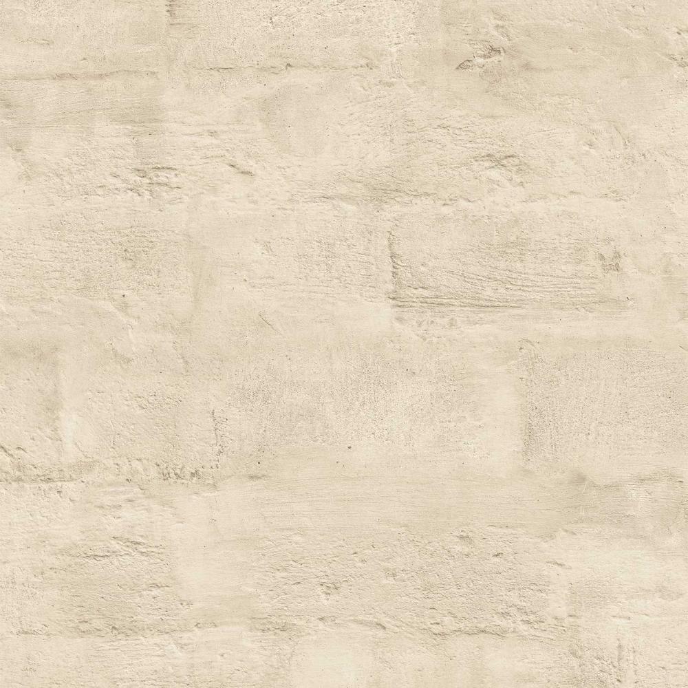 Painted Loft Bricks Wallpaper - Beige pattern