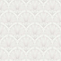 Elysian Fan Wallpaper - White pattern