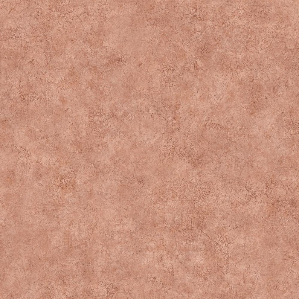 Embossed Crackled Texture Wallpaper - Terracotta pattern