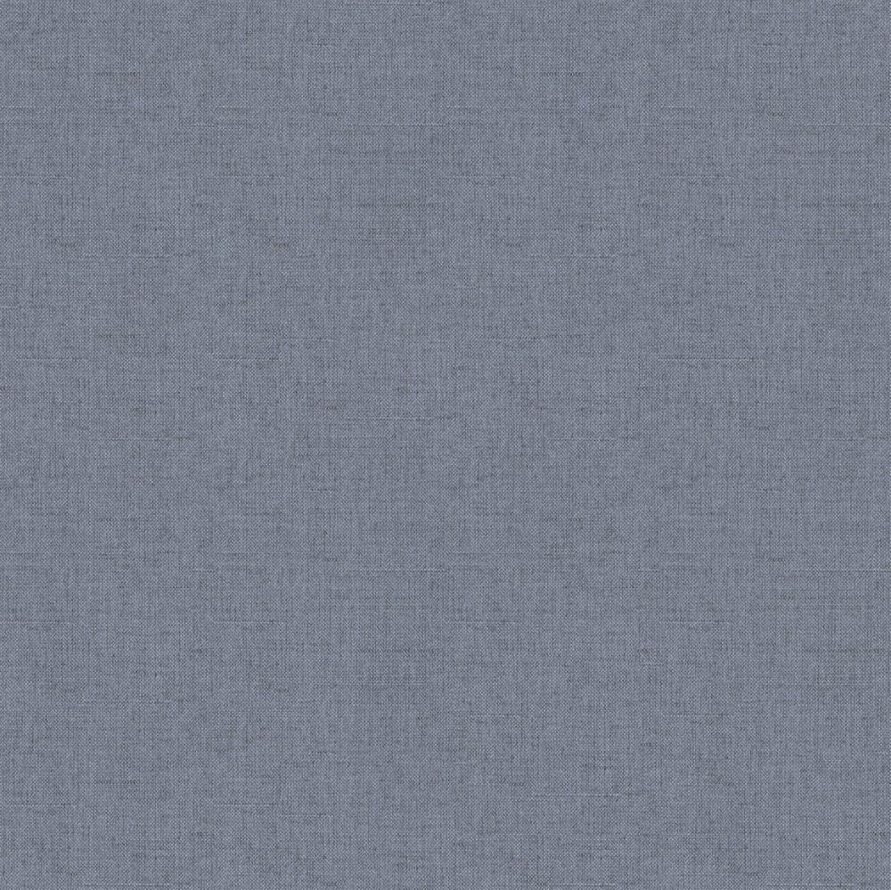 Luxe Faux Tweed Textile Texture Wallpaper - Blue pattern