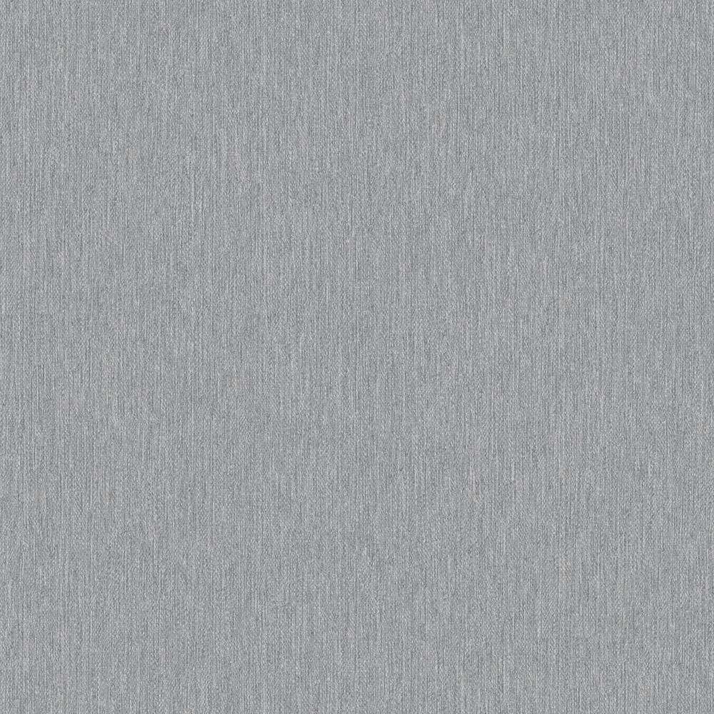 Faux Fine Wool Wallpaper - Mid Grey pattern