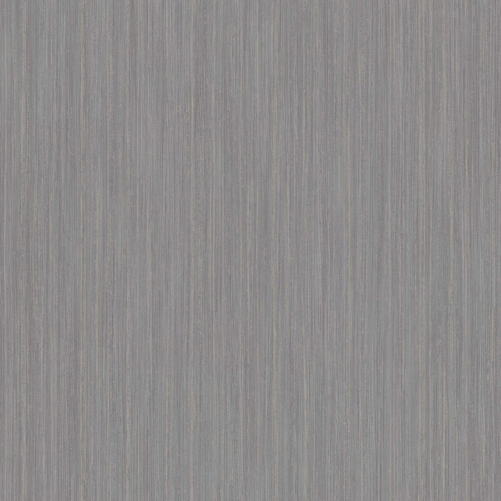 Fine Textured Stria Wallpaper - Dark Grey pattern